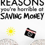 Check out the 6 reasons you're horrible at saving money. This is a great list!
