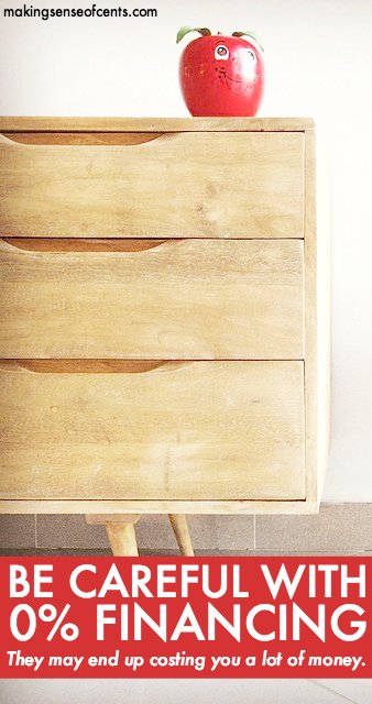 Why You Should Be Careful With 0% Financing Offers