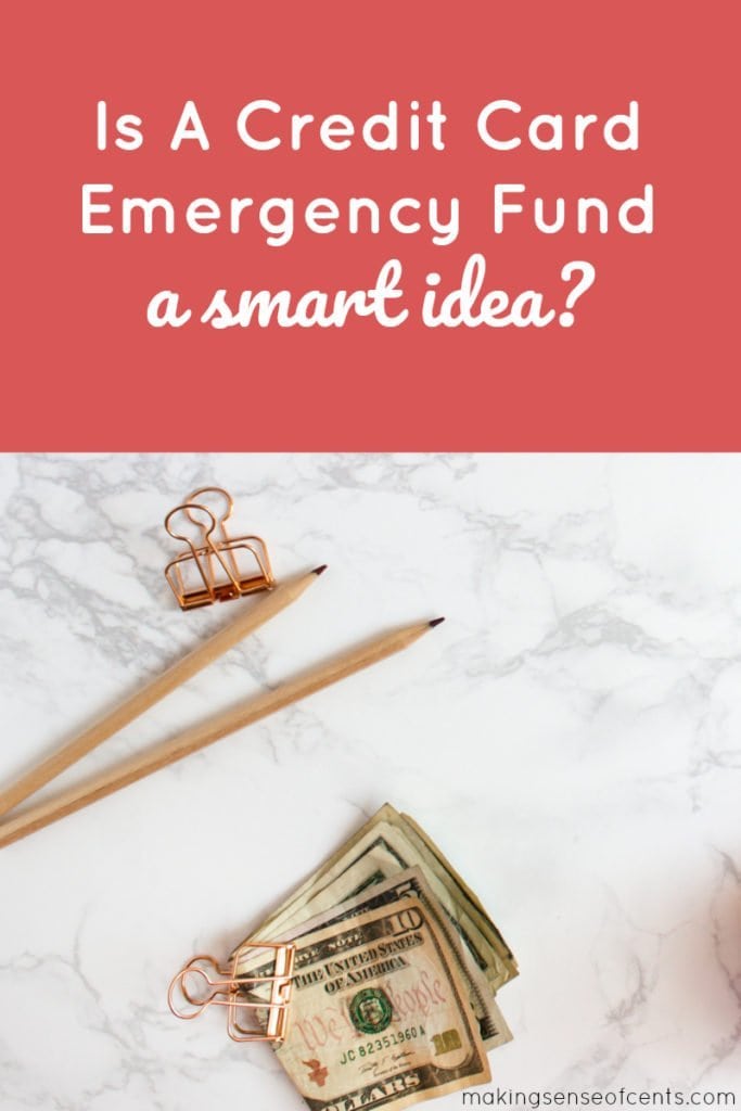 credit card emergency fund